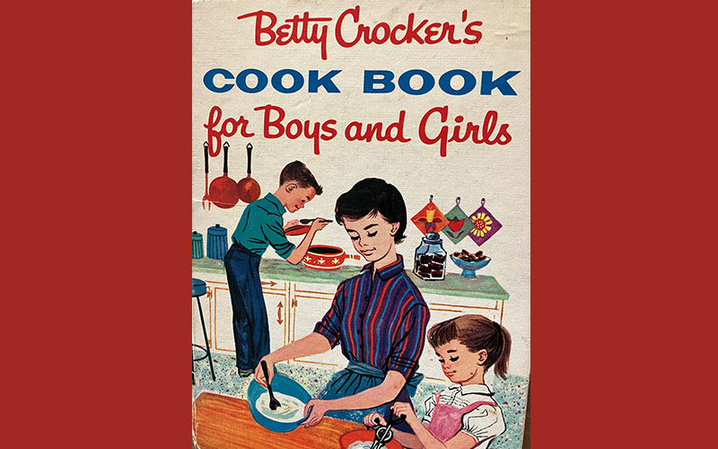 1957 Betty Crocker Heart Cake