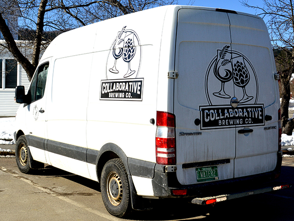 Collaborative Brewing Co. Van. Photo: Katie Martin