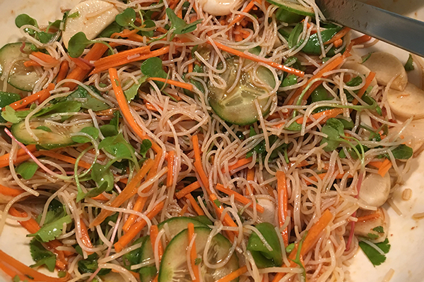 Summer noodle salad