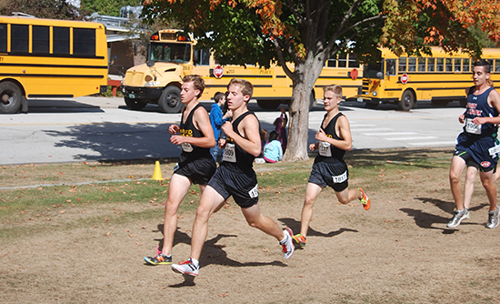 Harwood Cross Country runners. Photo: Laura Caffry