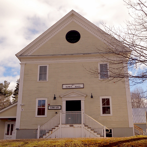 Warren Town Hall. Photo: Warren Historical Society