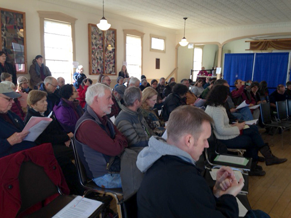 Moretown Town Meeting. Photo: Karen Horn