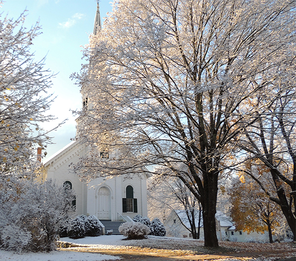 Waitsfield United Church of Christ (WUCC) Village Meeting House. Photo: Jeff Knight