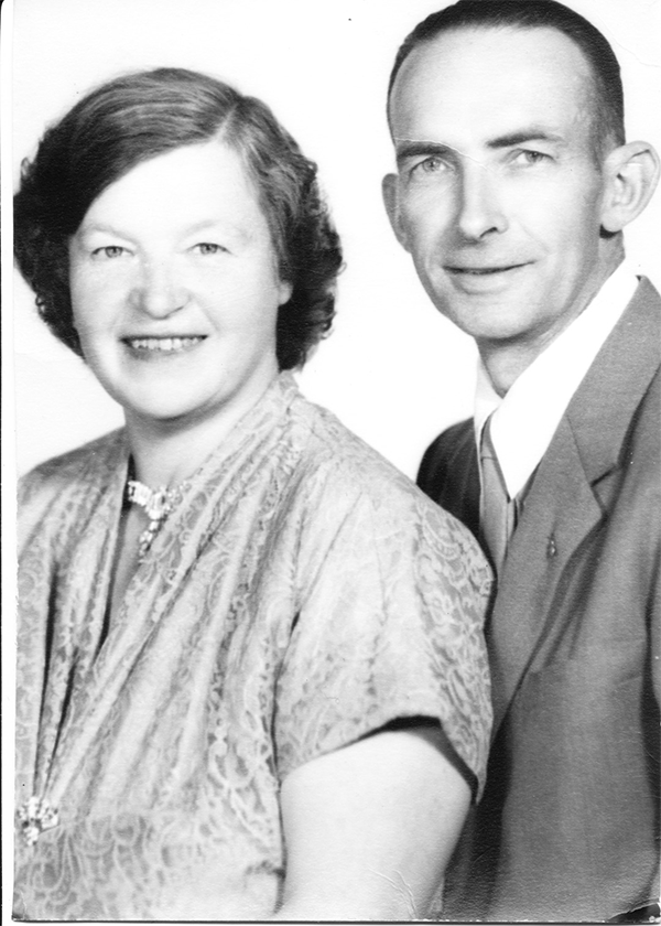 Aurelia and Elmer Mehuron. Aurelia and Elmer Mehuron.