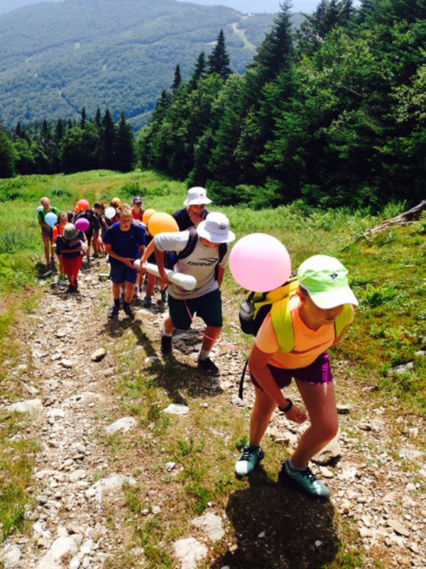 Eliteam campers hiking. Eliteam campers hiking.