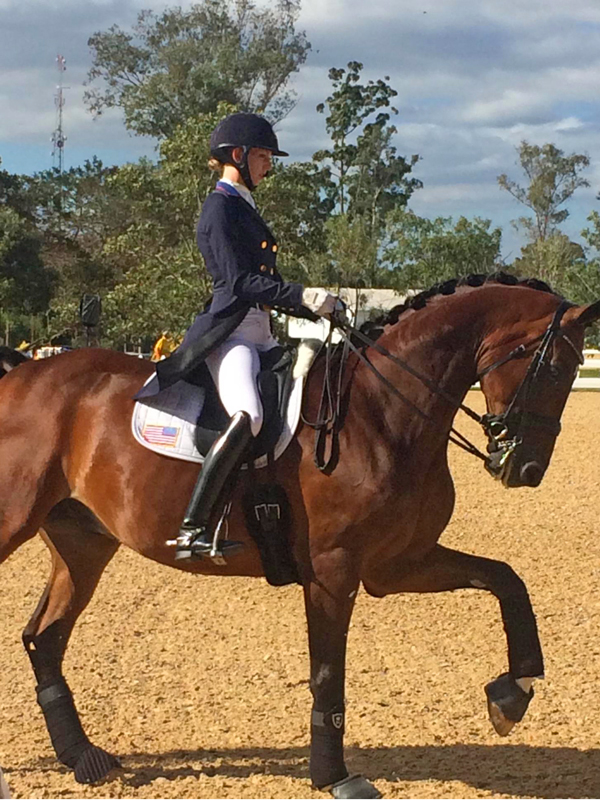 Laura Graves and her horse Verdades. Photo: Curt Maes