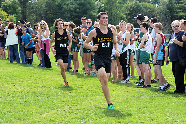 Noah Eckstein finished seventh with Daniel Bevacqui two seconds behind in eighth at the U32 Invitational on Saturday. Photo: Alva Ware-Bevacqui