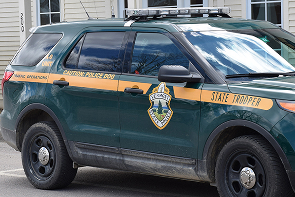 Vermont State Police. Photo: Jeff Knight