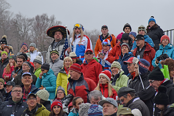 World Cup crowd at Killington. Photo: Jeff Knight