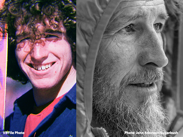 John Egan then(VR File Photo) and now (Photo:John Atkinson/Sugarbush)