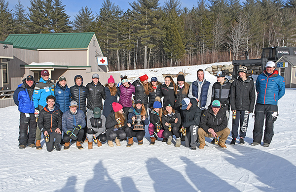 The best high school alpine skiers from Vermont, including five from The Valley, won the Eastern High School Championships on March 11-12 at Attitash Mountain. Photo: John Williams