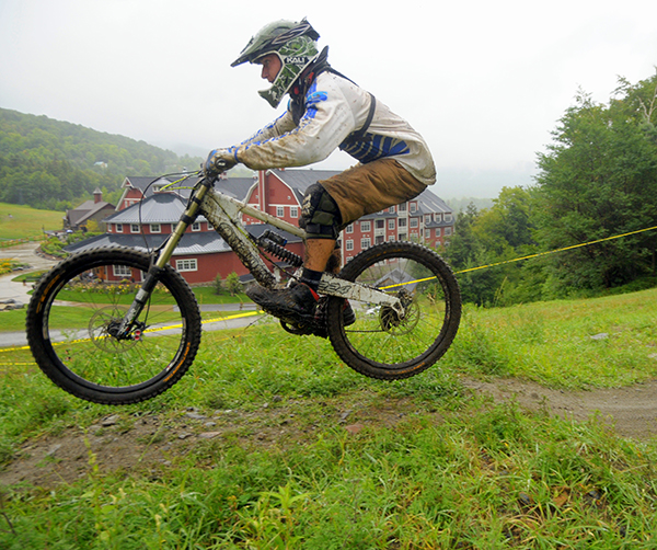 Mountain biking at Sugarbush. Photo: Sandy Macys