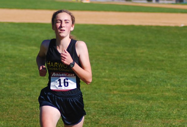 Erin Magill of Harwood won the NVAC and led her team to a second place overall. Photo: Laura Caffry Erin Magill of Harwood won the NVAC and led her team to a second place overall. Photo: Laura Caffry