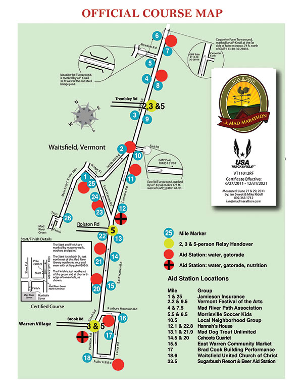 Mad Marathon Course Map web