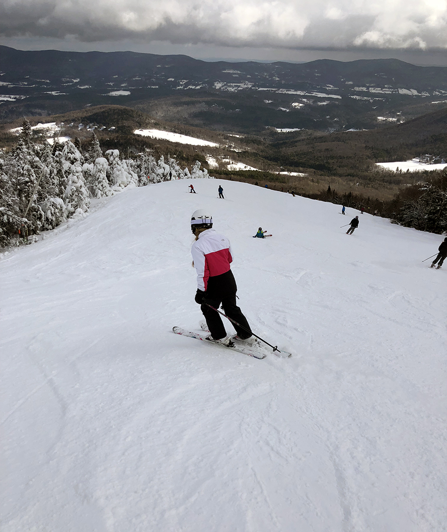 View from opening day 2018 at Sugarbush Resort in Warren, Vermont. Photo: Andrew del Brocco