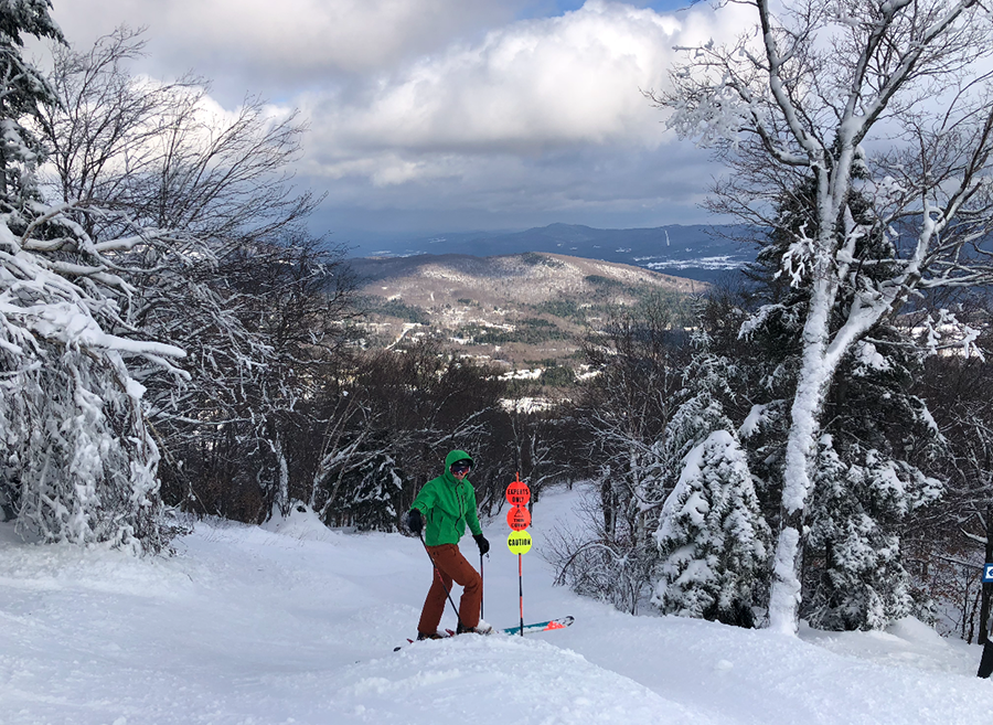 Opening day at Sugarbush Resort. Photo: Erin Wylie