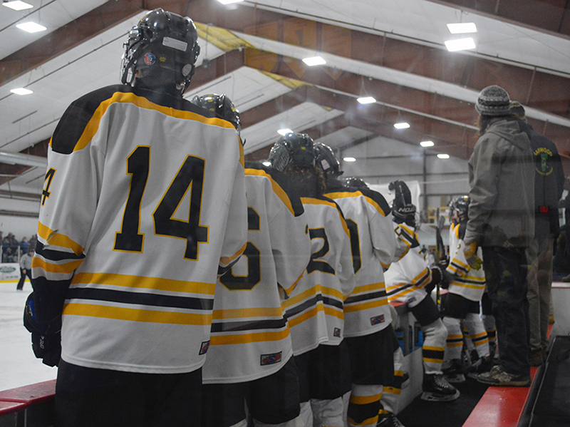 Harwood Union boys' hockey team