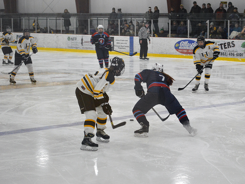 Harwood Girls’ Hockey - HU 4, CVU 2