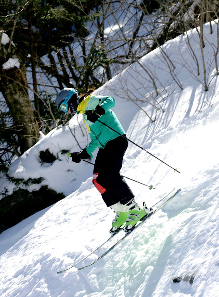 Extreme and freeride skiing at SB, MRG in the 22nd annual Castlerock Extreme. Photo: TJ Greenwood