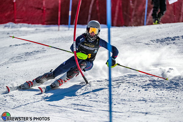 Harwood Union High School ski racer Rex Rubinstein