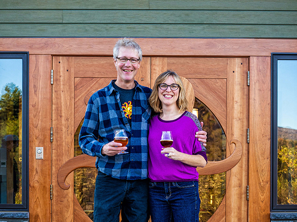 The Mad River Valley Rotary Club named Sean and Karen Lawson as Rotary People of the Year.