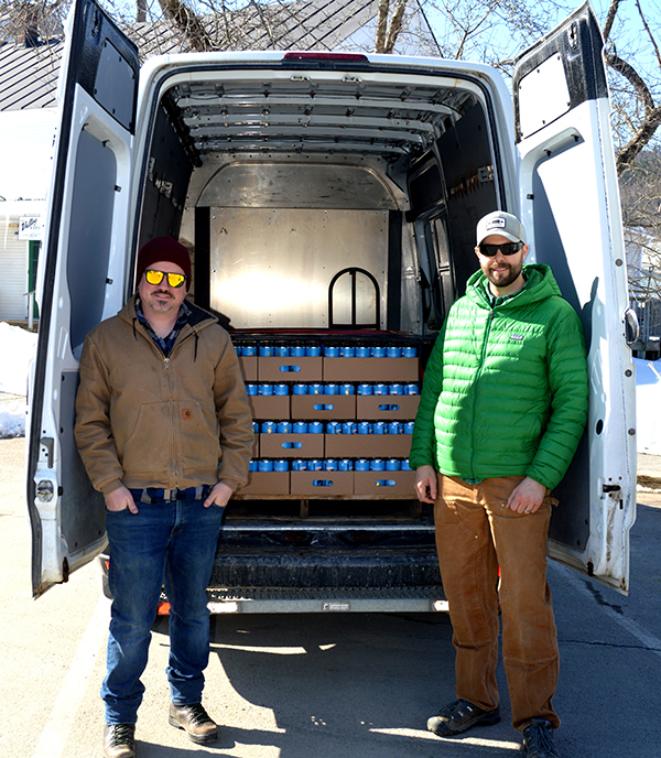 Collaborative Brewing partners Brett Seymour and Steve Parker