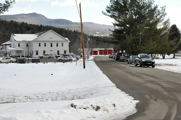 Health center parking at the Wait House?