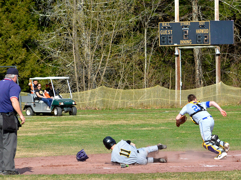 Sliding into home...