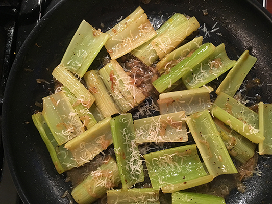 David Doesn't Bake - braised celery