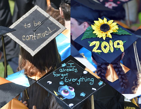 Harwood Union’s Class of 2019 graduated under sunny skies on June 8. Photos: Gordon Miller