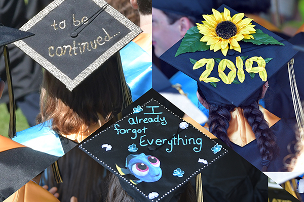 Harwood Union’s Class of 2019 graduated under sunny skies on June 8. Photos: Gordon Miller