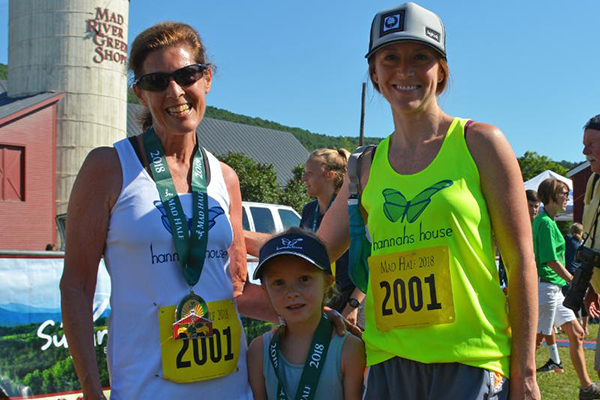 Left to right, Tisa Rennau, granddaughter Waverly and daughter Jesse.