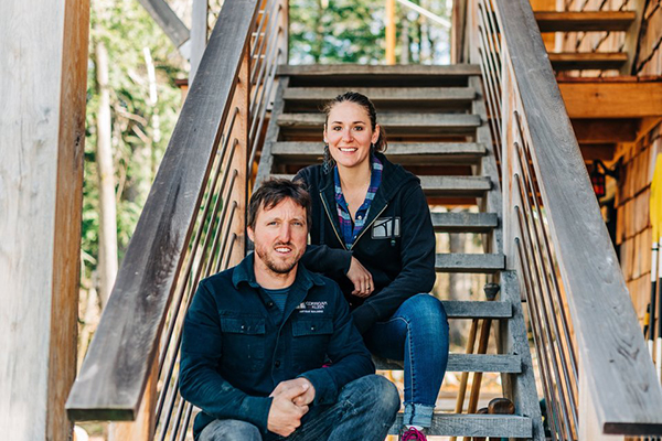 Devin Klein and Taylor Corrigan. Photo: Lincoln Gap Photography.