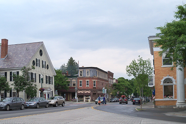 Downtown Woodstock VT