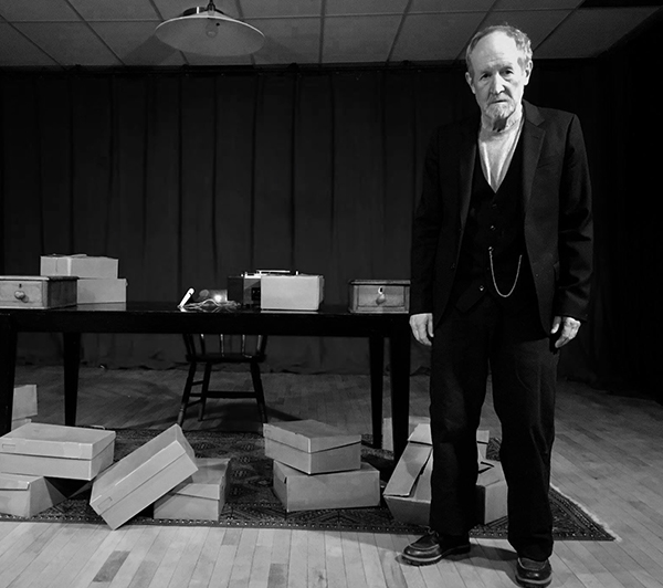 Phantom Theater presents Samuel Beckett’s “Krapp’s Last Tape,”  performed by Rob Donaldson. The play runs July 26 and 27 at 8 p.m.