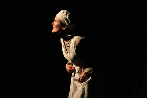 “Magdalen, the Play,” a one-woman show, is presented by Phantom Theater August 2 through 4. 