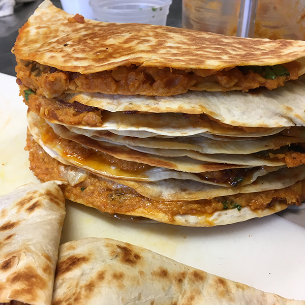 Spanish quesadilla