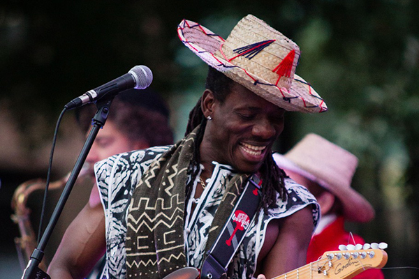 Wesli plays Mad River Park