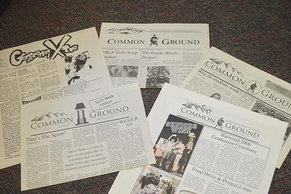 The Common Ground Harwood newspaper