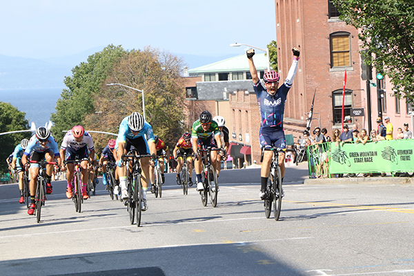 The fourth and final phase of the Green Mountain Stage Race, the Criterium, takes place on Labor Day in Burlington.