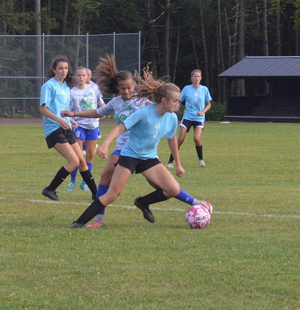 Harwood girls soccer vs Colchester