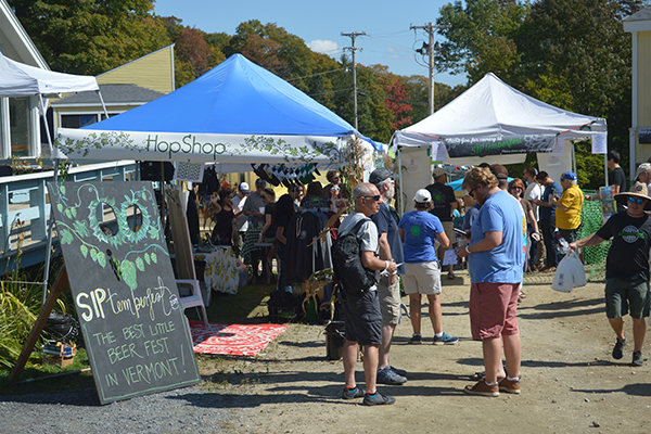 Photo: Katie Martin. Blue skies, warm weather, music and libations for this year’s SIPtemberfest brought over 1,000 people to the event which offered fun for everyone.