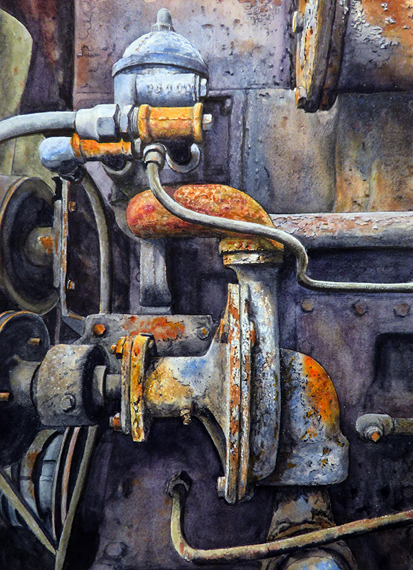 Fairbanks Morse Diesel by Cheryl Johnson.