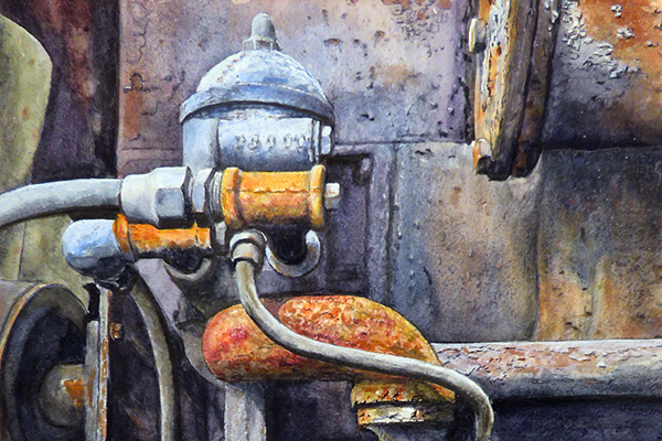 Fairbanks Morse Diesel by Cheryl Johnson.