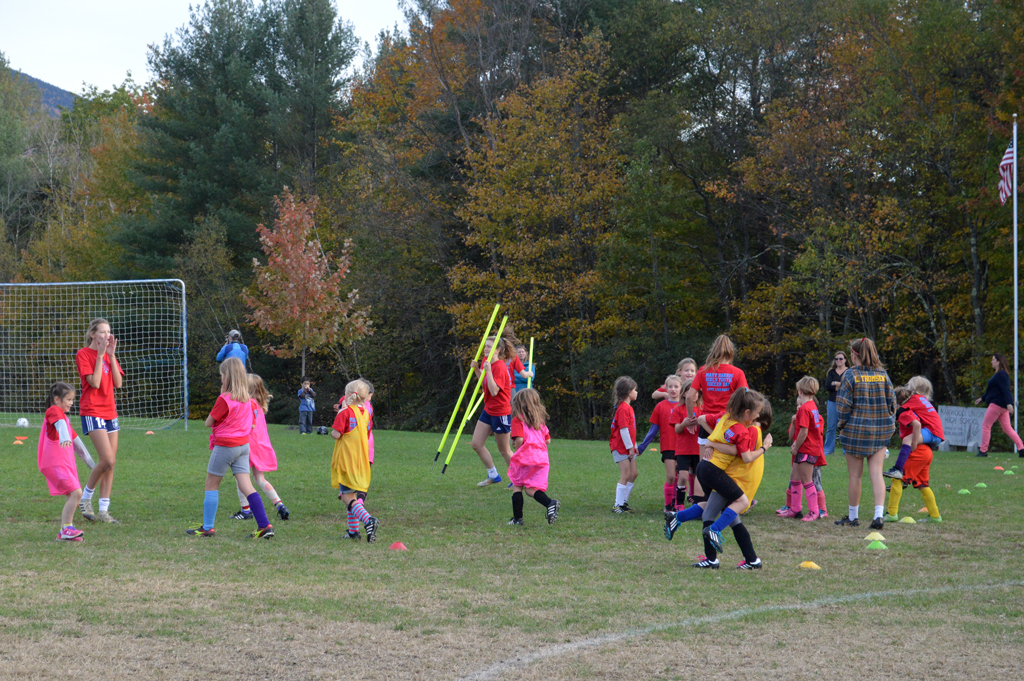 Mary Harris Soccer Day at Harwood Union High School. Photo: Katie Martin