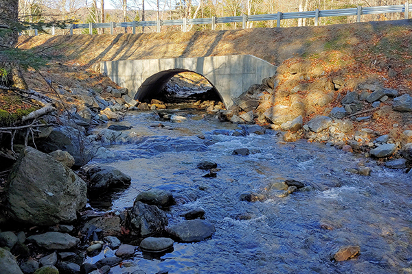 Culvert after replacement. Photo courtesy of FMR.