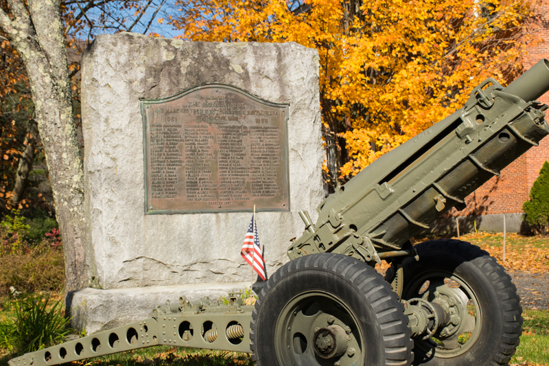 Civil War Memorial in Waitsfield, VT Photo: Jeff Knight