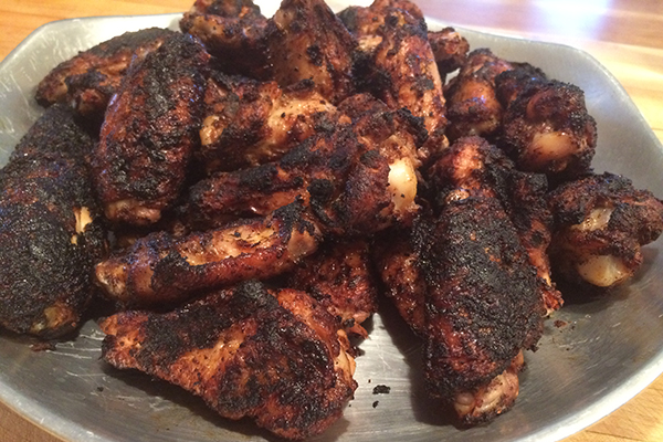 Crispy oven-baked wings