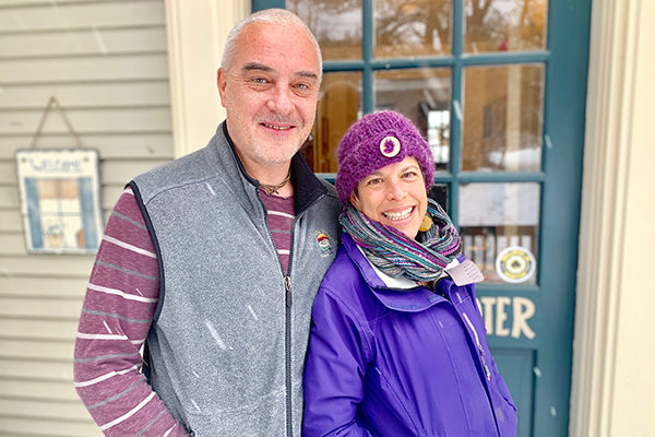 Mick and Karen Rookwood are the new owners of the Featherbed Inn in Waitsfield.