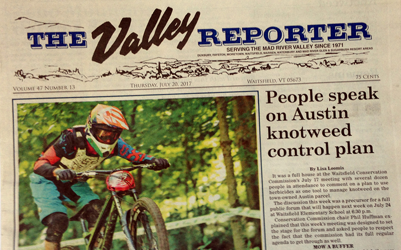 The Valley Reporter newsletter launching